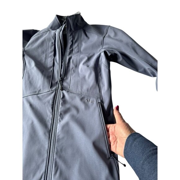 5.11 Tactical Atlas Jacket Women's Sz S Twilight Blue Soft Shell Jacket - Picture 7 of 12